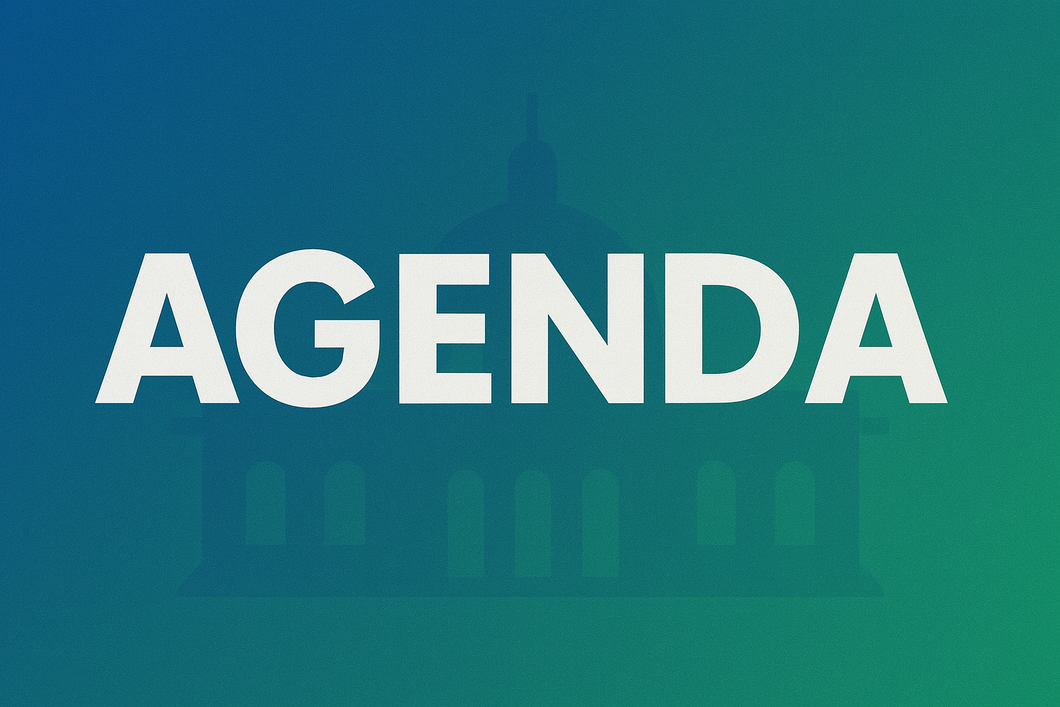 Agenda